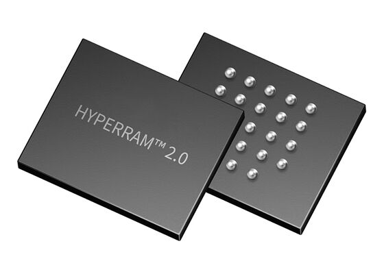 CYEL18V2562-200BKXE حافظه IC تراشه 256 MBit حافظه ی حافظه ی ساختگی با ولتاژ عملیاتی 1.8 و فرکانس رابط 200MHz