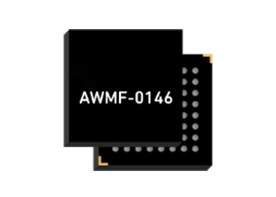 ماژول ارتباطات بی سیم AWMF-0146 مولف ریز Rx Ku-Band Silicon با عملکرد 10.7 تا 12.75 گیگاهرتز و 4 عنصر قطبی دوگانه