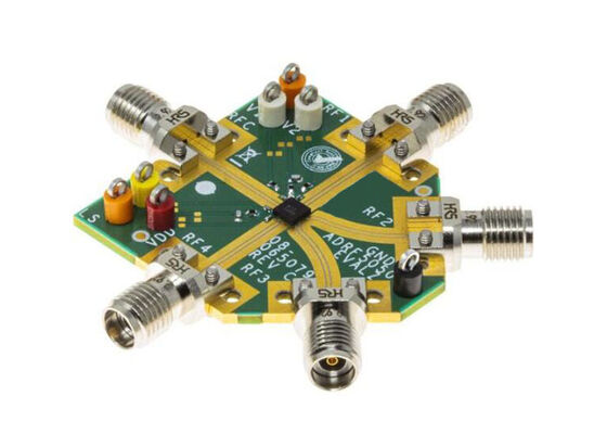 ADRF5050-EVALZ هیئت ارزیابی راه حل های جاسازی شده برای سوئیچ ADRF5050 سیلیکون SP4T