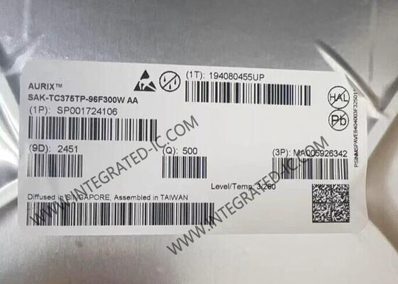 SAK-TC375TP-96F300W AA 32 بیتی سه هسته ای FLASH Microcontroller MCU با سرعت 300MHz 6MB FLASH و 1.1MB SRAM