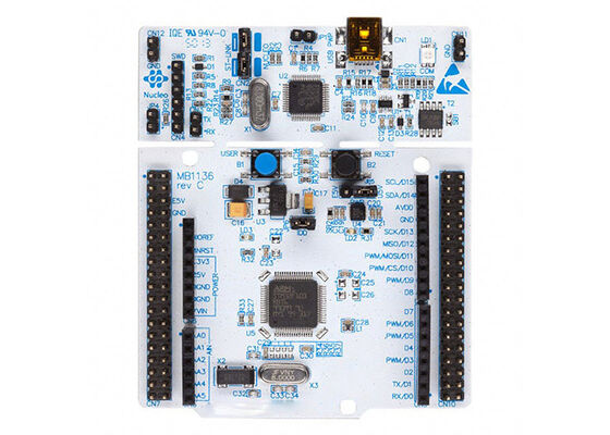 NUCLEO-L152RE راه حل های جاسازی شده STM32L1 ARM Cortex-M3 MCU 32 بیتی هیئت ارزیابی جاسازی شده