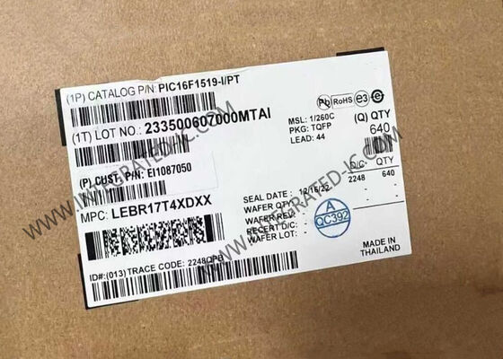 میکروکنترلر PIC16F1519-I/PT MCU 20MHz میکروکنترلر 8 بیتی IC با فناوری XLP و 36 ورودی/خروجی