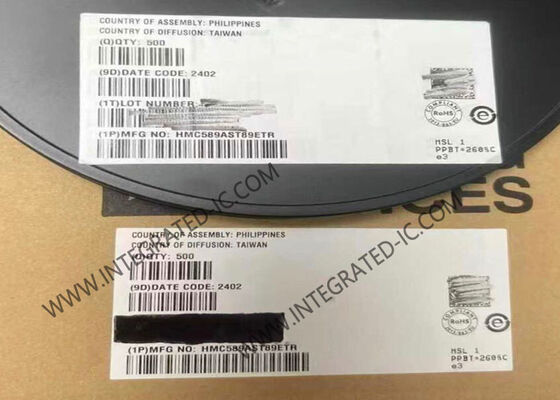 HMC589AST89E چیپ مدار یکپارچه InGaP HBT MMIC تقویت کننده با 21 dB gain و DC تا 4 GHz Frequency Range