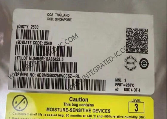 تراشه آی‌سی مانیتور باتری چند سلولی ۱۸ کاناله ADBMS6832MWCCSZ برای ذخیره انرژی شبکه