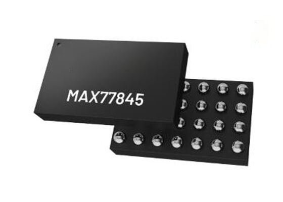 MAX77845BEWI چیپ مدار یکپارچه 5A تبدیل کننده Buck-Boost با عملکرد بالا WLP-28