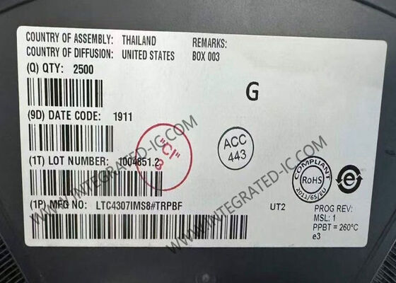 LTC4307IMS8 400kHz Hot Swappable 2-Wire Bus Buffer IC Chip MSOP-8 Integrated Circuit