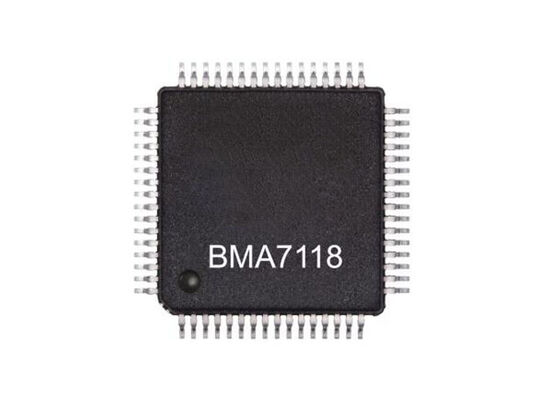 MBMA7118SB1AE تراشه مدار مجتمع کنترل کننده سلول باتری لیتیوم یون 18 کاناله IC HLQFP64