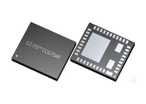 CYPD7193-39BFXS چیپ مدار یکپارچه خودرو تک پورت USB نوع C با کنترل کننده PD و Buck-Boost