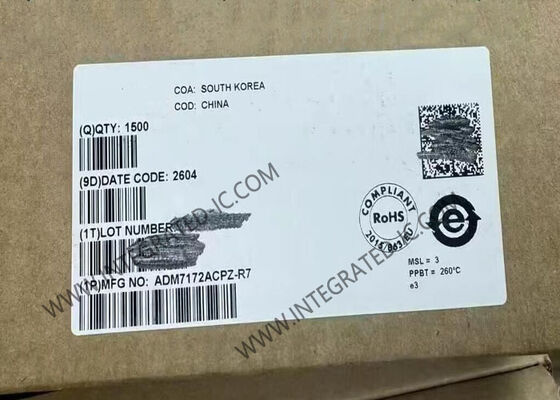 ADM7172ACPZ چیپ مدار یکپارچه 2A تنظیم کننده خطی کم سقوط LFCSP-8 تنظیم کننده LDO
