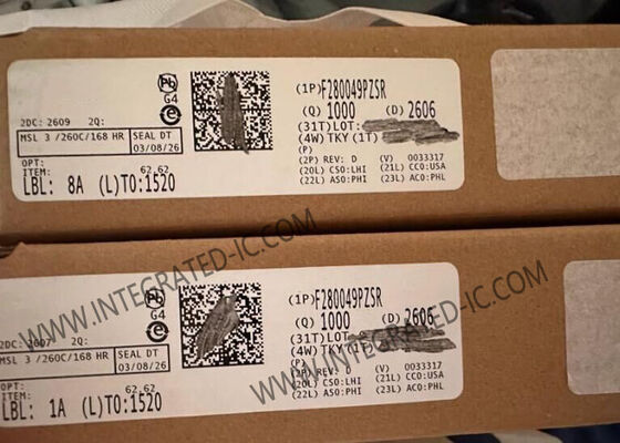 F280049PZSR میکروکنترلر MCU C2000TM 32 بیتی MCU 100MHz C2000 میکروکنترلرهای زمان واقعی