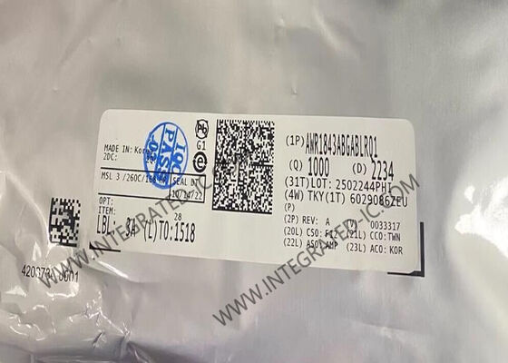 AWR1843ABGABLRQ1 تراشه مدار یکپارچه اتومبیل 900Mbps سیستم RF در تراشه TFBGA161