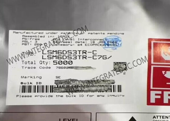 LSM6DS3TR-C Sensor IC Accelerometer گیروسکوپ درجه حرارت محور 6 Sensor 14-VFLGA