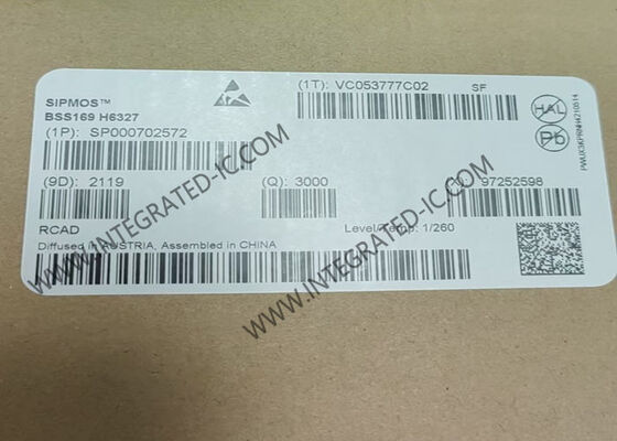 تراشه مدار مجتمع BSS169 100 ولت 170 میلی آمپر N-Channel Depletion Mode MOSFET Transistors PG-SOT23-3
