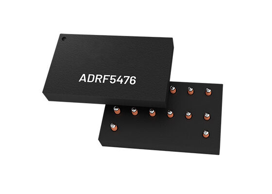 تراشه مدار مجتمع ADRF5476BCDZ، تضعیف کننده دیجیتال پله ای سیلیکونی با فرکانس 1 گیگاهرتز تا 72 گیگاهرتز، فلیپ-چیپ
