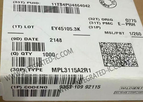 MPL3115A2R1 سنسور IC 20 کیلو پاسکال تا 110 کیلو پاسکال سنسور فشار دیجیتال مطلق