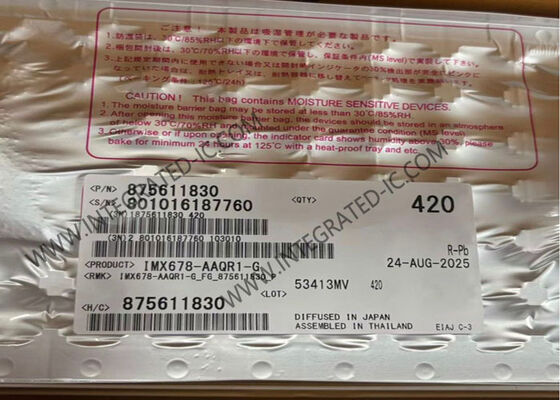 مستشعر IMX678-AAQR1-G IC قطري 8.86 مم CMOS مستشعر صورة صلب الحالة ببكسل مربع لكاميرات الألوان