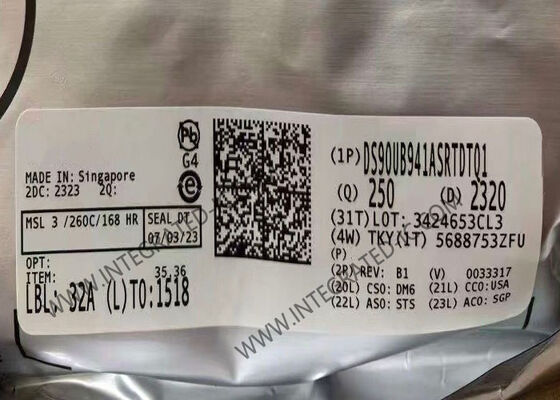 DS90UB941ASRTDTQ1 تراشه مدار مجتمع 2K DSI به FPD-Link III Serializer