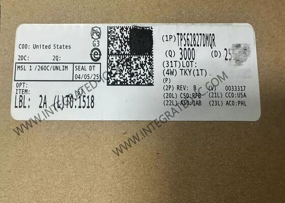 TPS62827DMQR تراشه مدار یکپارچه 4A مترجم مرحله ای هم زمان با فرکانس سوئیچینگ 2.2MHz و جریان خاموش 4μA
