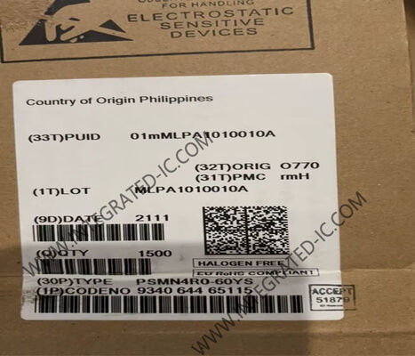 ترانزیستور MOSFET N-Channel PSMN4R0-60YS 60V 74A 130W برای برنامه های مخابراتی و صنعتی