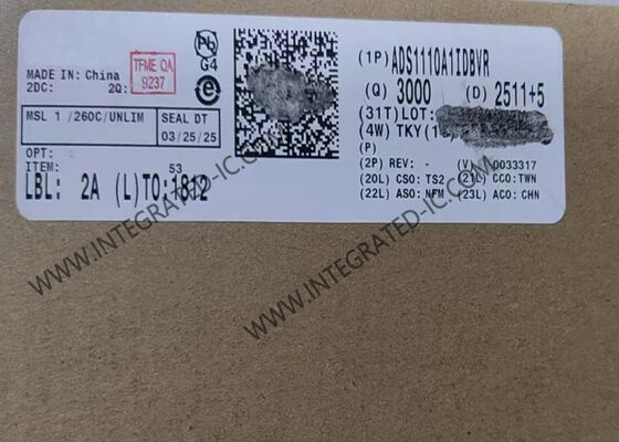 ADS1110A1IDBVR 16 بیت تبدیل آنالوگ به دیجیتال با رابط I2C و ولتاژ 2.7V تا 5.5V