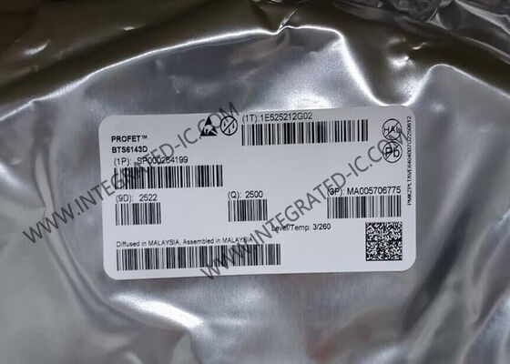 BTS6143D تراشه مدار یکپارچه سوئیچ قدرت سمت بالا با 8mOhm Rds On و 5.5V تا 38V ولتاژ دامنه برای برنامه های کاربردی خودرو