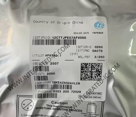 S9KEAZN32AVLCR Microcontroller MCU با حافظه برنامه 32 کیلو بایت ADC 12 بیتی و فرکانس ساعت 40 MHz برای کاربردهای خودرو