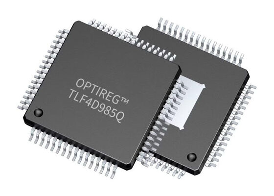 TLF4D985QKV01R1 تراشه مدار یکپارچه ایمنی عملکردی PMIC برای کاربردهای خودرو PG-LQFP-64