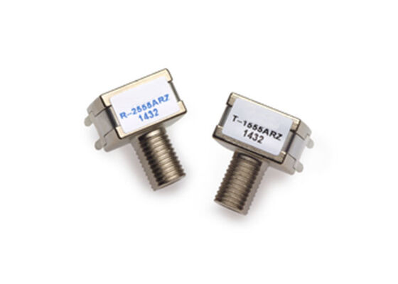 AFBR-1555ARZ فرستنده فیبر نوری طول موج 650nm با نرخ داده 16 MBd و محفظه فلزی تقویت شده برای کاربردهای SERCOS