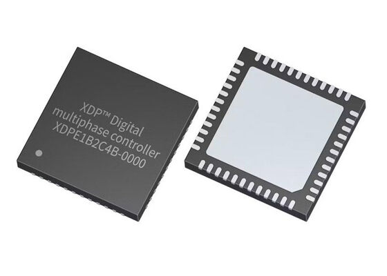 XDPE1B2C4B-0000 تراشه مدار یکپارچه XDPTM 12 فاز دیجیتال دو حلقه ولتاژ تنظیم کننده PG-VQFN-48