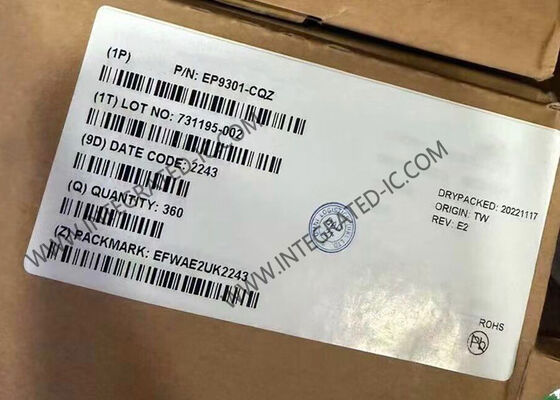 تراشه مدار یکپارچه EP9301-CQZ با پردازنده اصلی سیستم بر روی تراشه 166MHz ARM920T در بسته LQFP-208