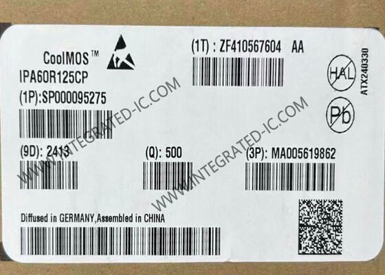 ترانزیستور IPA60R125CP 650V CoolMOS TM N-Channel Power MOSFET با 25A جریان تخلیه مداوم