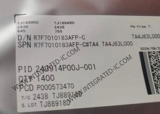 R7F7010183AFP MCU میکروکنترلر ۳۲ بیتی با دوربین AHL RH850/F1L