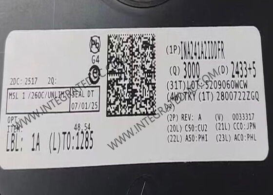 INA241A2IDDFR تقویت کننده حس جریان تراکم مدار یکپارچه با رد PWM بهبود یافته