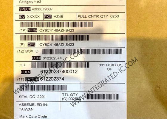 CY8C4146AZI-S423 میکروکنترلر 32 بیتی تک هسته ای MCU میکروکنترلر جاسازی شده