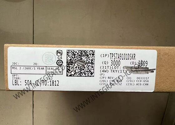 تراشه مدار مجتمع TPS7A9101DSKR تنظیم کننده ولتاژ LDO با دقت بالا و کم صدا
