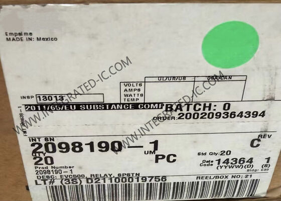 2098190-1 12VDC ولتاژ کویل 500A درجه تماس SPST-NO (DM) رله قدرت رله الکترومکانیکی