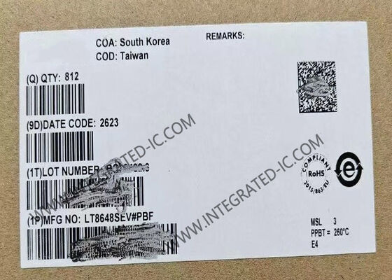LT8648SEV 42V تراشه مدار یکپارچه ای