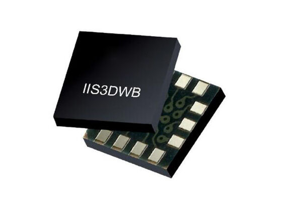 IIS3DWB Sensor IC 3-Axis Digital Vibration Sensor با پهنای باند فوق العاده گسترده کم سر و صدا و محدوده دمای گسترده