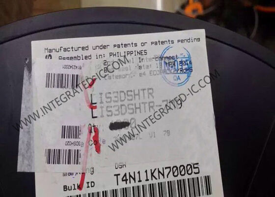 حسگر LIS3DSHTR IC شتاب‌سنج سه محوره فوق کم مصرف با کارایی بالا و خروجی داده ۱۶ بیتی