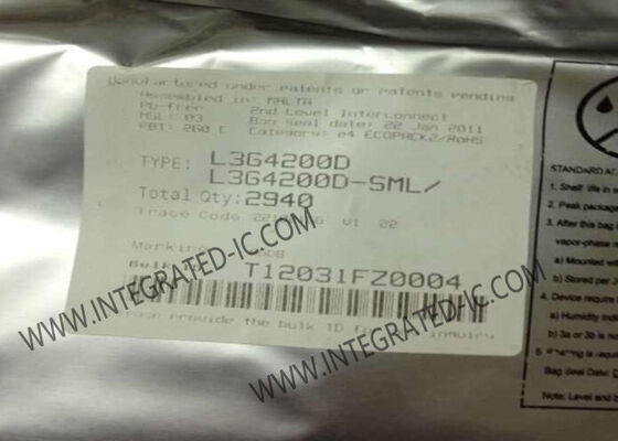 حسگر نرخ زاویه‌ای ۳ محوره کم مصرف L3G4200D با رابط دیجیتال و عملکرد فوق العاده پایدار