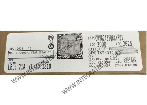 تراشه مدار مجتمع DRV8243SQRXYRQ1 درایور پل H خودرو با خروجی 12 آمپر، تغذیه 4.5 ولت تا 35 ولت و تشخیص