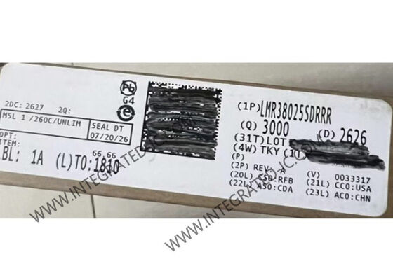 LMR38025SDRRR تراشه مدار مجتمع مبدل کاهنده همزمان 2.5 آمپر