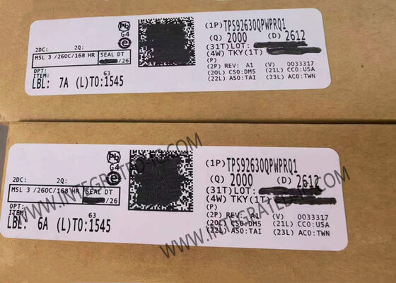 TPS92630QPWPRQ1 خودرو سه کانال خطی LED راننده IC با خروجی 150mA