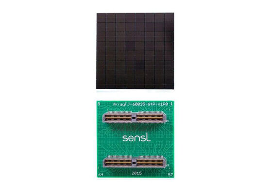 ARRAYJ-60035-64P-PCB Sensor IC Arrays High-Fill Factor Of J Series Silicon Photomultiplier Sensors (مجموعه های سنسور های سیلیکون فتو متضاعف کننده سیلیکون سری J)