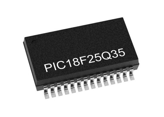 PIC18F25Q35-E/SS Microcontroller MCU 8-Bit 64MHz 1.8V تا 5.5V MCU برای منطق رابط سفارشی
