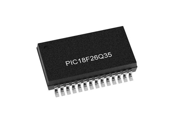 PIC18F26Q35-I/SS Microcontroller MCU MCU با دقت بالا 8-bit 64MHz MCU همه کاره با منطق قابل تنظیم