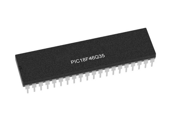 میکروکنترلر PIC18F46Q35-E/P MCU با دقت بالا 8 بیتی 64 مگاهرتز با پشتیبانی از ولتاژ مختلط و امنیت