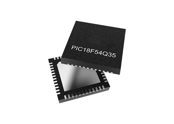 میکروکنترلر PIC18F54Q35-E/6MX MCU 8 بیتی 64 مگاهرتز 1.8 ولت تا 5.5 ولت MCU برای زیرسیستم‌های خودرو با ولتاژ مختلط