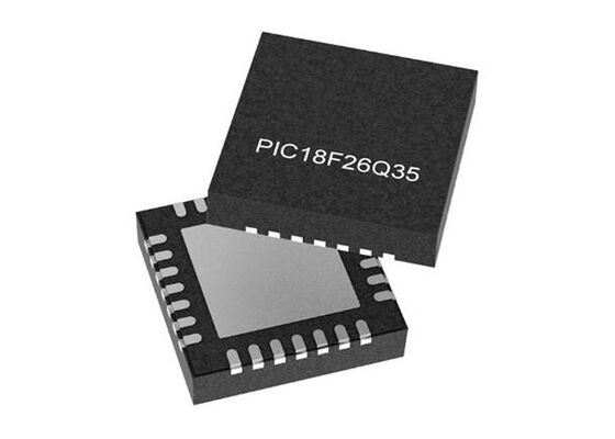 میکروکنترلر PIC18F26Q35-E/3LW MCU 8 بیتی 64 مگاهرتز MCU همه کاره برای کاربردهای سنجش لمسی و کنترل آنالوگ