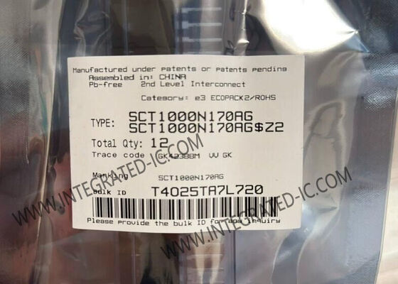 SCT1000N170AG 1700 ولت 7 آمپر تراشه مدار مجتمع ماسفت قدرت کاربید سیلیکون خودرو HiP247